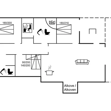 Dom wakacyjny Holmwith - 200m From The Sea By Interhome Aabenraa